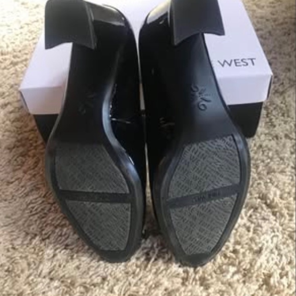 Nine West Womens Patent Leather Heels - Picture 4 of 6